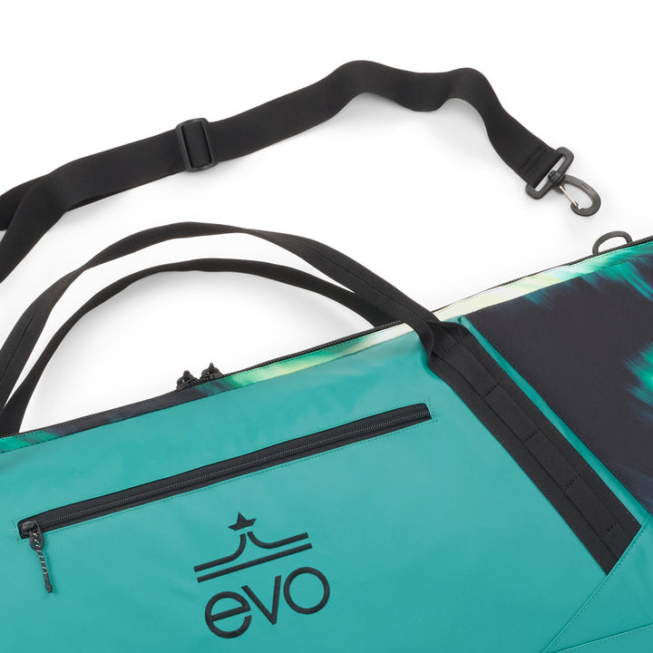 evo Padded Snowboard Bag Aurora Borealis