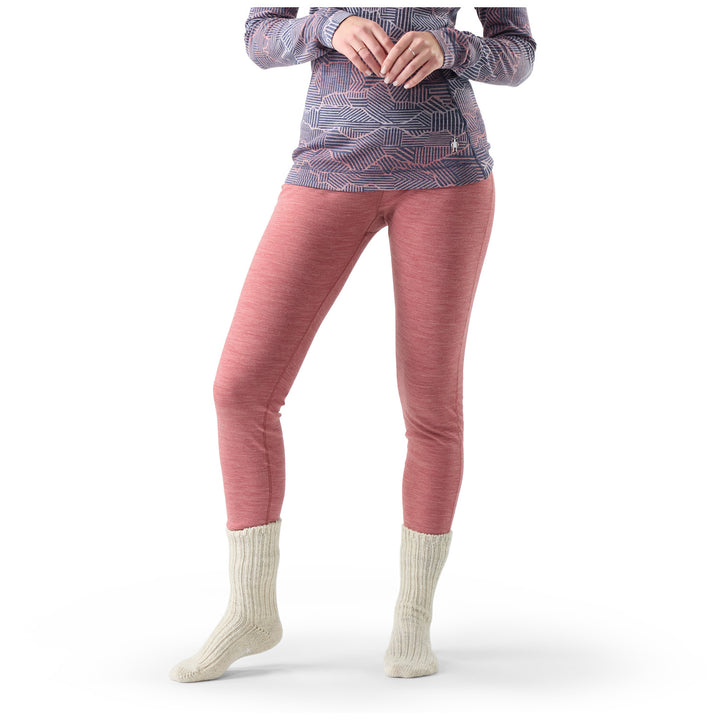 Smartwool Classic Thermal Merino Base Layer Bottoms - Women's Rosewood Heather