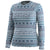 Smartwool Classic Thermal Merino Base Layer Crew Top - Women's Nightfall Fair Isle Fun