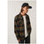 Brixton Bowery Long-Sleeve Flannel - Men's Black/Multi