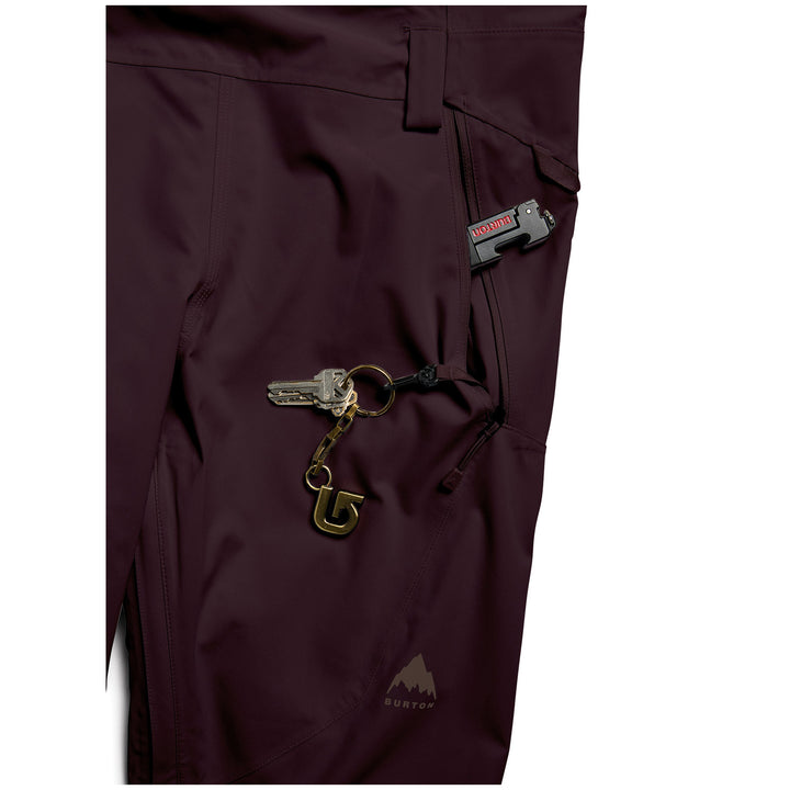 Burton Reserve 2L Stretch Slim Pants - Women's Bear Hug Brown