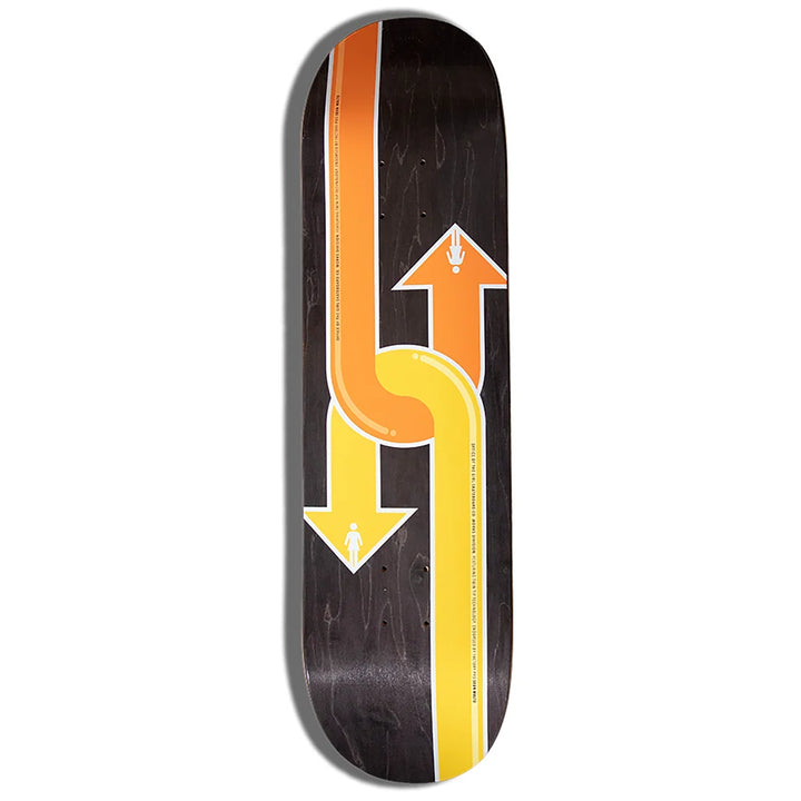 Girl Malto Dual Directional 8.3 Skateboard Deck