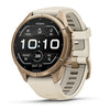 Autumn Gold Titanium with Cream/French Gray Silicone Band