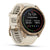 Garmin fenix 9 Pro AMOLED Smartwatch Autumn Gold Titanium with Cream/French Gray Silicone Band