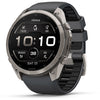 Carbon Gray DLC Titanium with Black/Pebble Gray Silicone Band