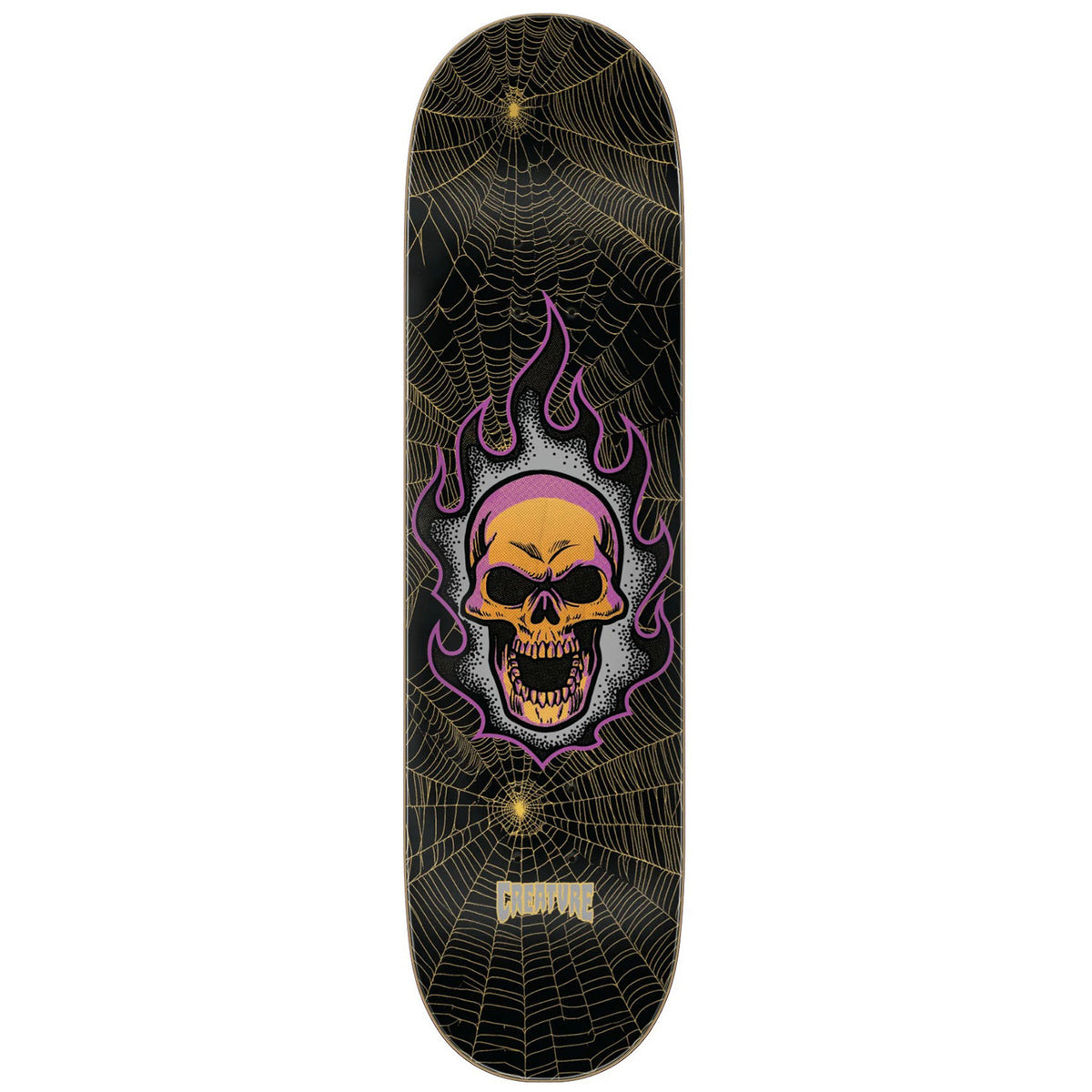 Creature Bonehead Webbed SM 8.25 Skateboard Deck