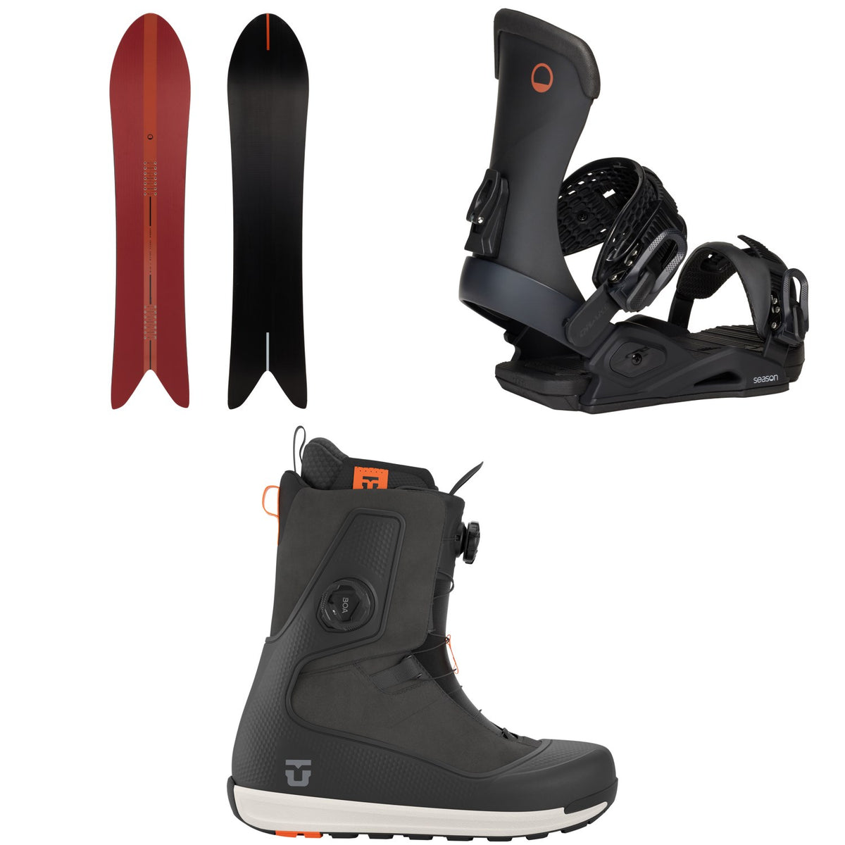 Season Forma Snowboard + Meld Snowboard Bindings + Union Reset Snowboard Boots 2027