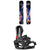 Jones Howler Snowboard + Nidecker LT Supermatic Snowboard Bindings 2027