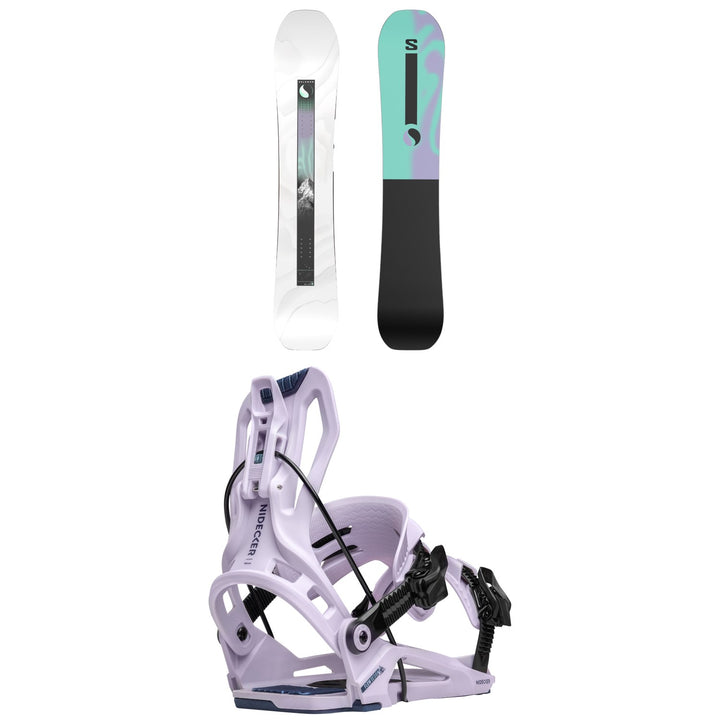 Salomon Bliss X Snowboard + Nidecker Flow Nexus Snowboard Bindings - Women's 2027