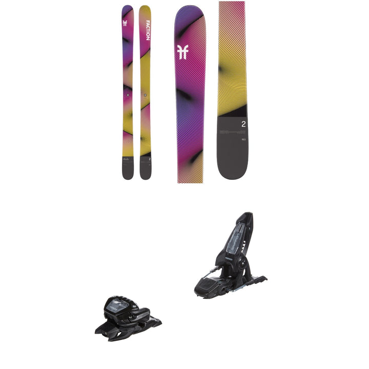 Faction Studio 2 Skis + Marker Griffon 13 ID Ski Bindings 2026