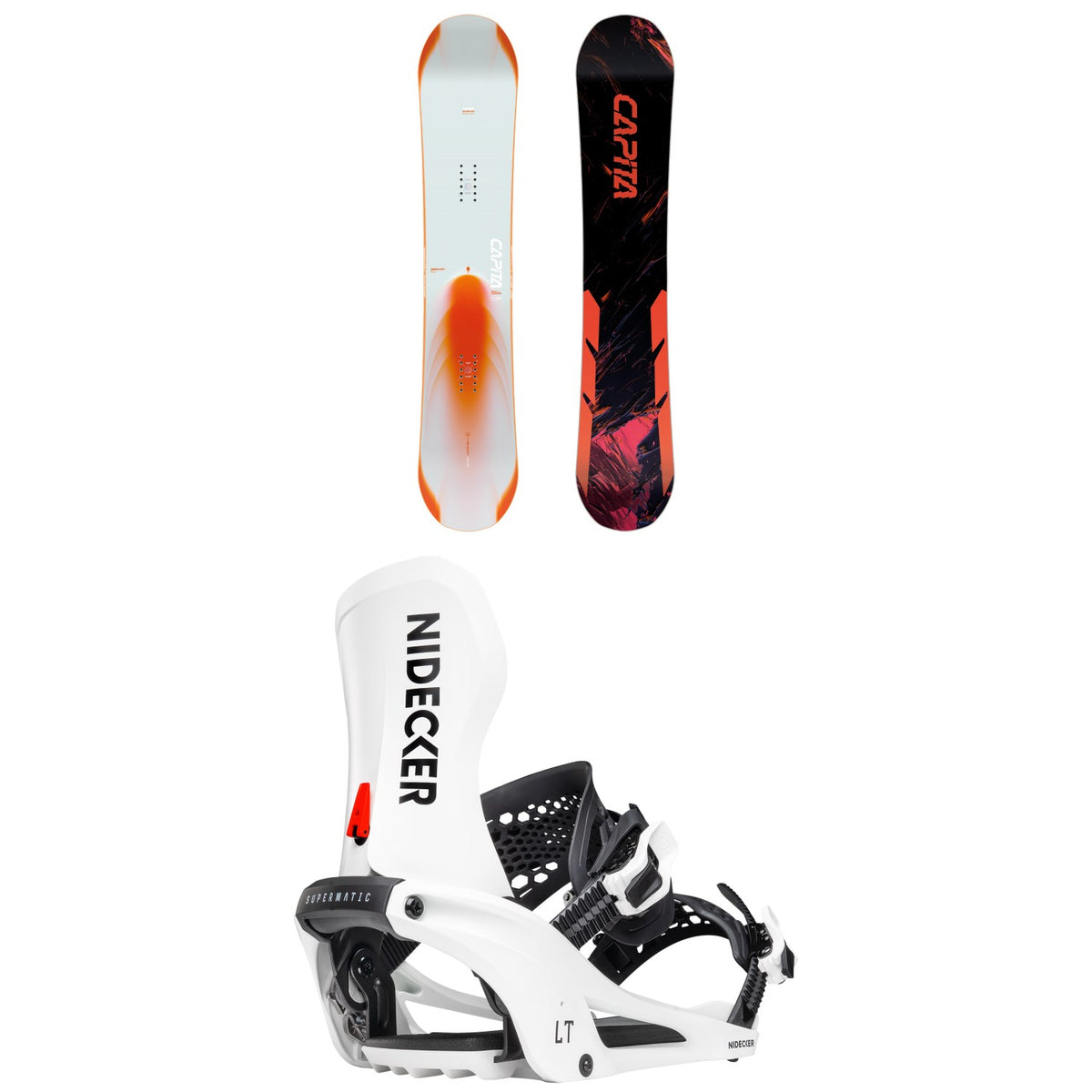 CAPiTA Mercury Snowboard + Nidecker LT Supermatic Snowboard Bindings 2027