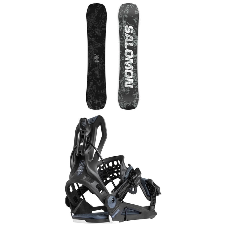 Salomon Craft Snowboard + Nidecker Flow Fenix Snowboard Bindings 2027