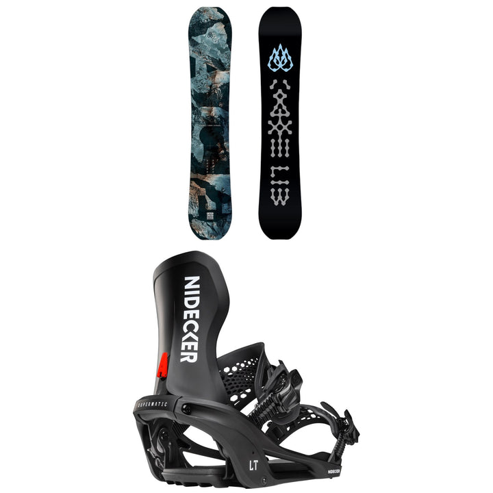 Lib Tech T. Rice Pro Snowboard + Nidecker LT Supermatic Snowboard Bindings 2027