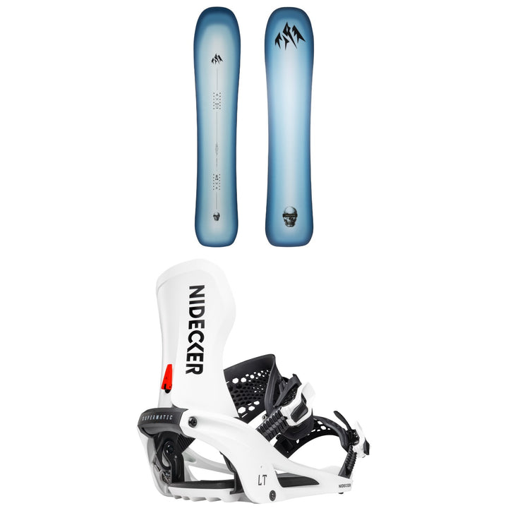 Jones Mind Expander 2.0 Snowboard + Nidecker LT Supermatic Snowboard Bindings 2027