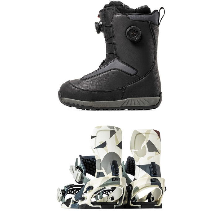 Flux NF Boa Snowboard Boots + XF Snowboard Bindings 2027