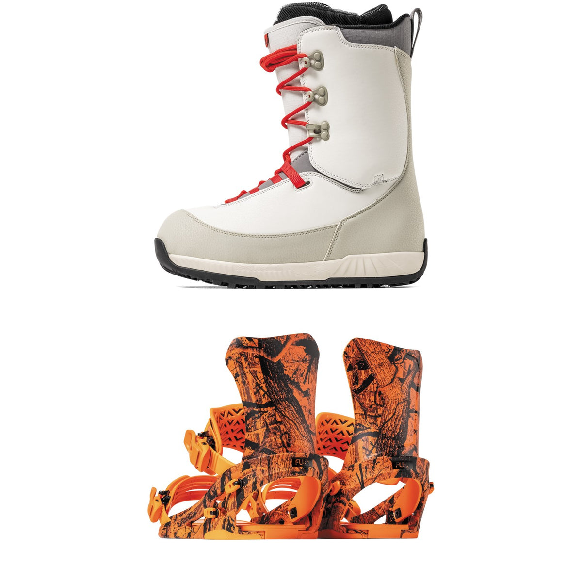 Flux NF Lace Snowboard Boots + DS Snowboard Bindings 2027