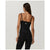 Vuori Elevation Square Neck Cami - Women's Black Heather
