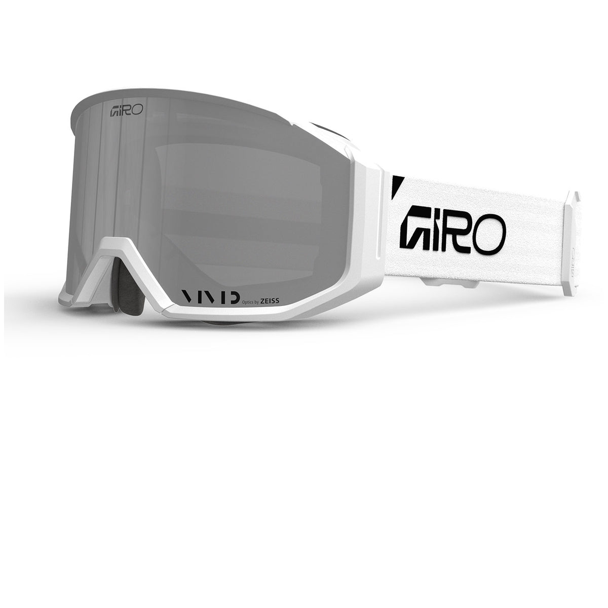 Giro Revolt Pro Goggles White Wordmark Vivid Onyx/Vivid Infrared