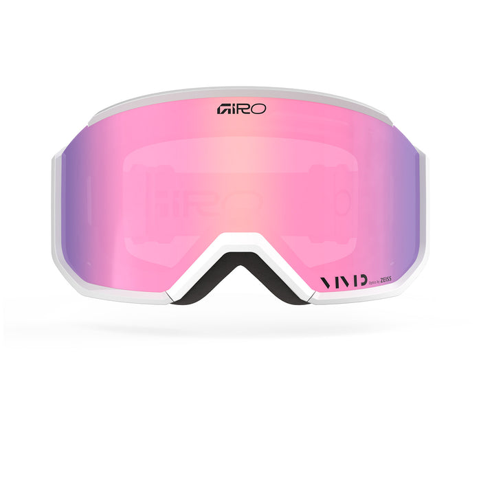 Giro Revolt Pro Goggles White Wordmark Vivid Onyx/Vivid Infrared