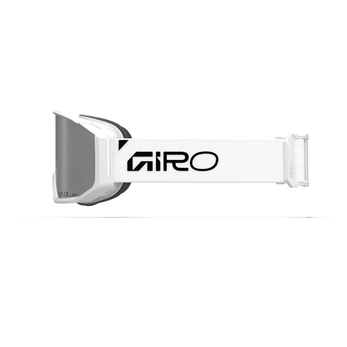 Giro Revolt Pro Goggles White Wordmark Vivid Onyx/Vivid Infrared