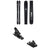 Armada ARV 100 Black Edition Skis + Salomon Strive 12 GW Ski Bindings 2027