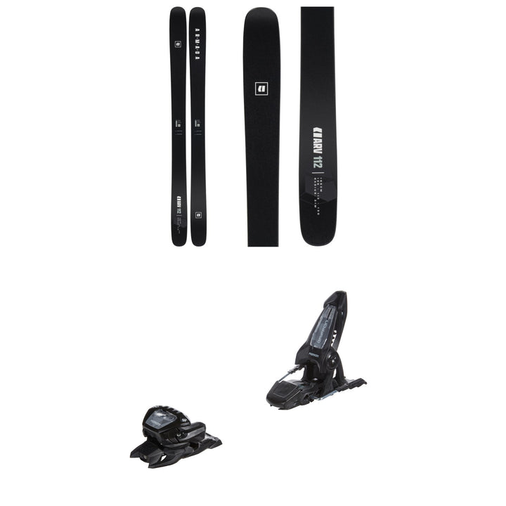 Armada ARV 112 Black Edition Skis 2027 + Marker Griffon 13 ID Ski Bindings