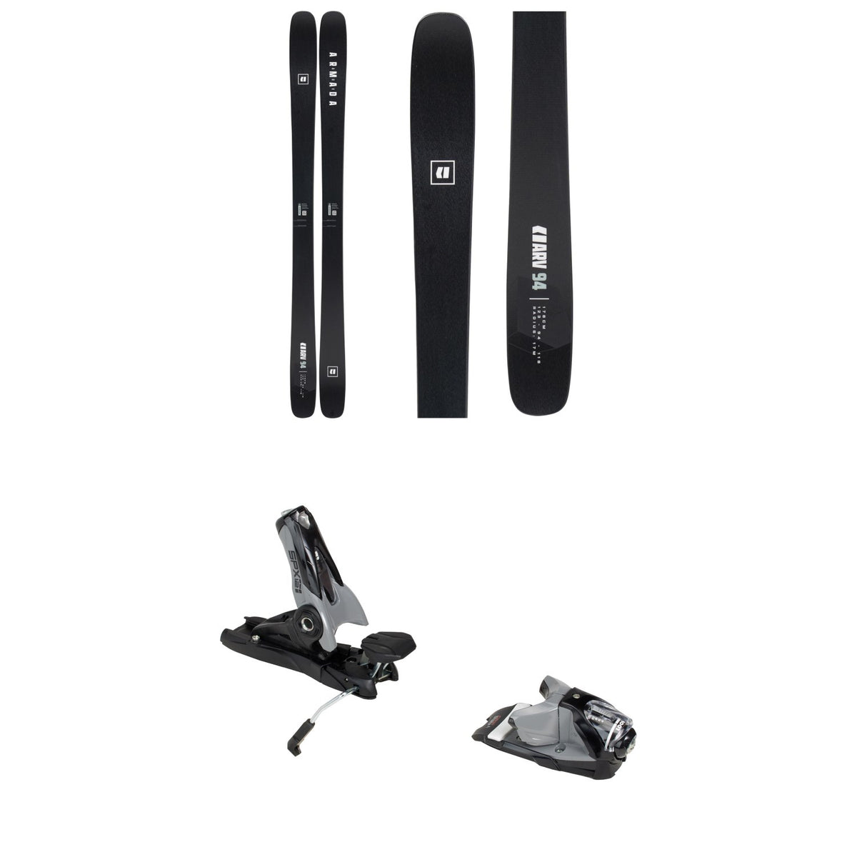 Armada ARV 94 Black Edition Skis 2027 + Look SPX 12 GW Pro Ski Bindings