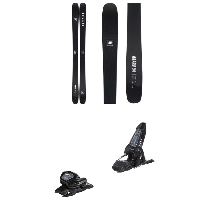 Armada ARV 94 Black Edition Skis 2027 + Marker Griffon 13 ID Ski Bindings