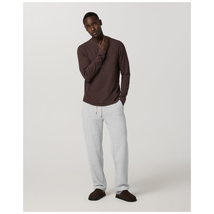 Vuori Waffle Henley - Men's French Roast