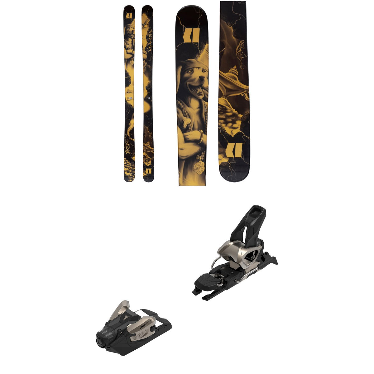 Armada BDog 94 Skis + Atomic Strive 12 GW Ski Bindings 2027