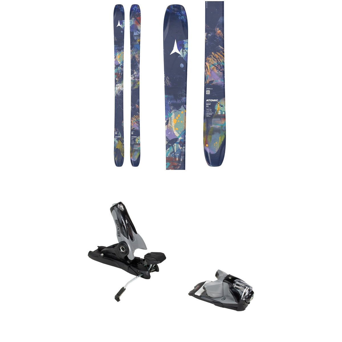 Atomic Bent 90 Skis 2027 + Look SPX 12 GW Pro Ski Bindings