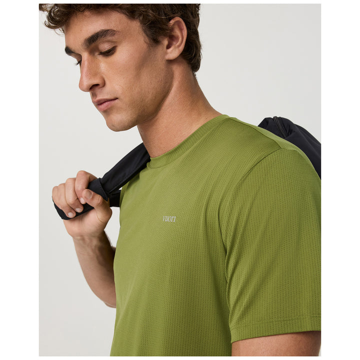 Vuori Short-Sleeve Strato Breathe T-Shirt - Men's Meadow