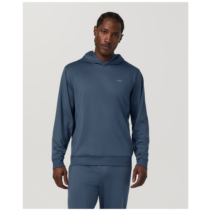 Vuori Sunday Pullover Hoodie - Men's Bay Blue