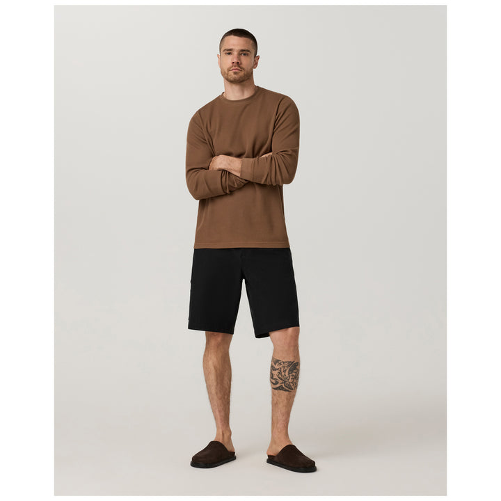 Vuori Waffle Cew - Men's Bourbon