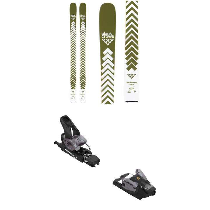Black Crows Sato Skis 2027 + Salomon Strive 12 GW Ski Bindings