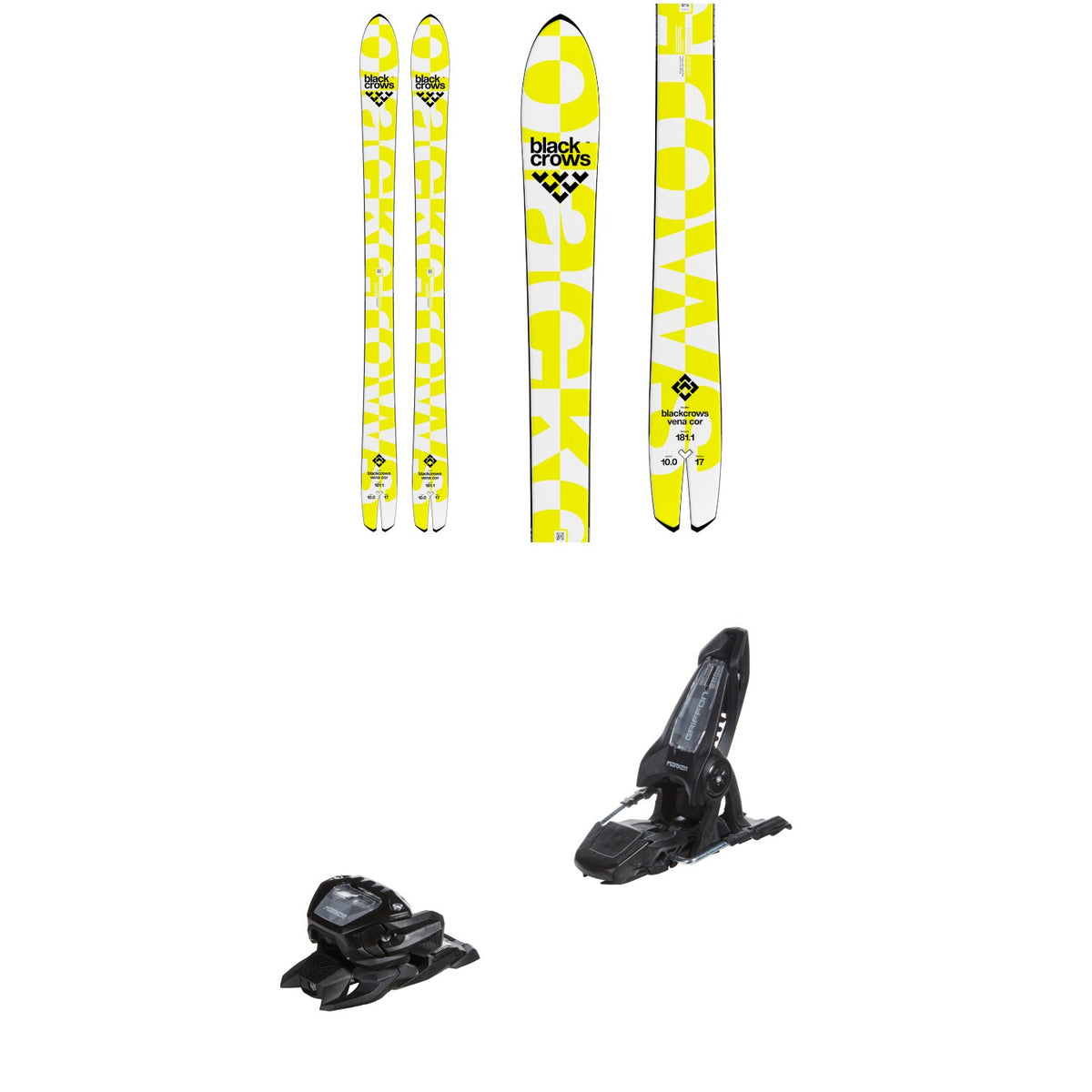 Black Crows Vena Cor Skis 2027 + Marker Griffon 13 ID Ski Bindings