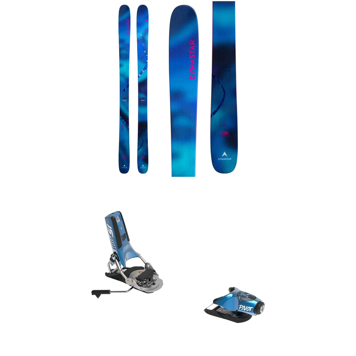 Dynastar M-Free 100 Skis + Look Pivot 2.0 15 GW Ski Bindings 2027