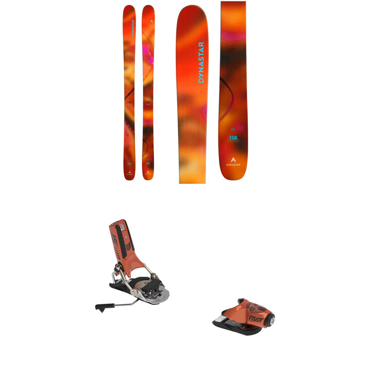 Dynastar M-Free 108 Skis + Look Pivot 2.0 15 GW Ski Bindings 2027