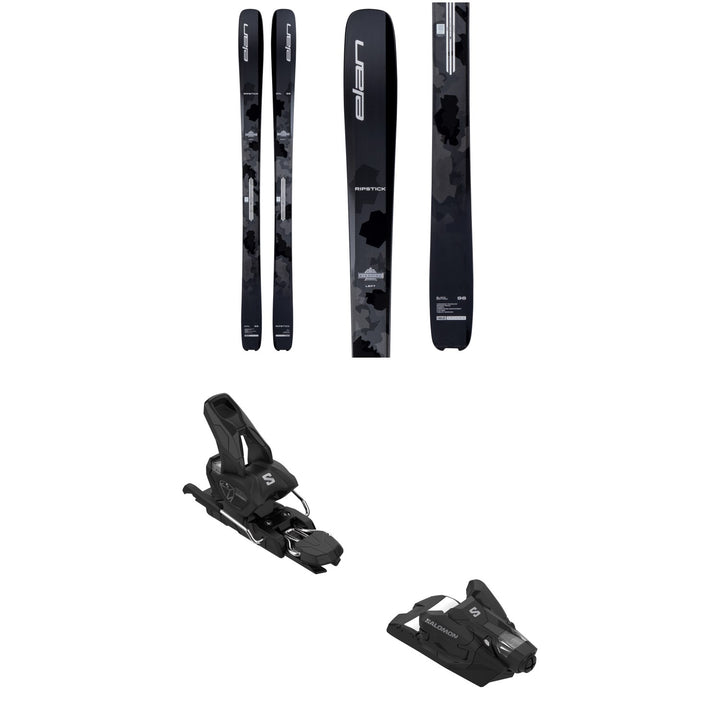 Elan Ripstick 96 Black Edition Skis + Salomon Strive 12 GW Ski Bindings 2027