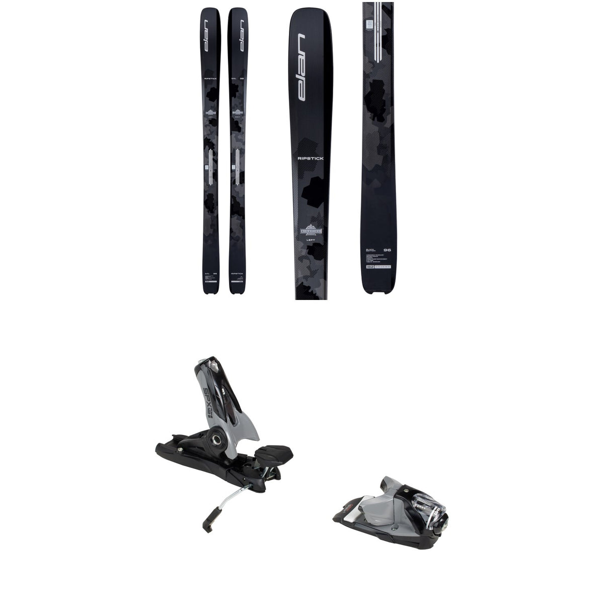 Elan Ripstick 96 Black Edition Skis 2027 + Look SPX 12 GW Pro Ski Bindings 2026