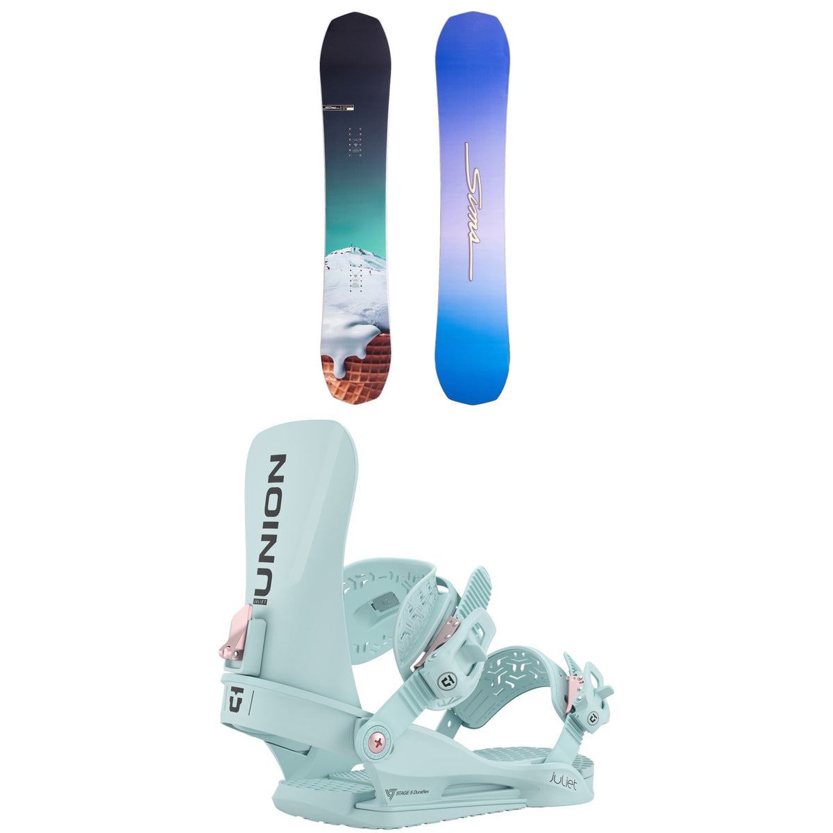 Sims Vanilla Snowboard + Union Juliet Snowboard Bindings - Women's 2027