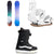 Sims Vanilla Snowboard + Union Legacy Snowboard Bindings + Vans Encore Pro 2.0 Snowboard Boots - Women's 2027
