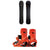 Sims Macrodose Snowboard + Flux XF Snowboard Bindings 2027