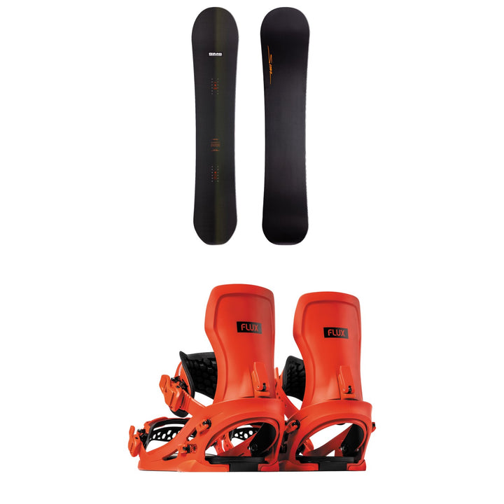 Sims Macrodose Snowboard + Flux XF Snowboard Bindings 2027