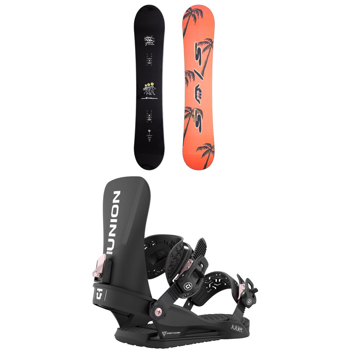 Sims Salt Snowboard + Union Juliet Snowboard Bindings - Women's 2027