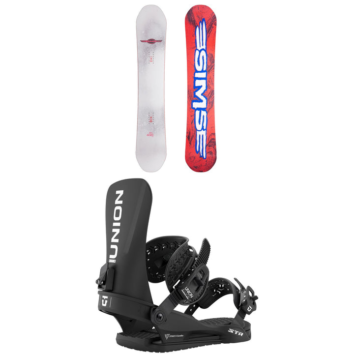Sims Keyline Snowboard + Union STR Snowboard Bindings 2027