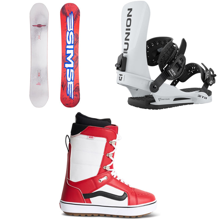 Sims Keyline Snowboard + Union STR Snowboard Bindings + Vans Hi Standard OG Snowboard Boots 2027