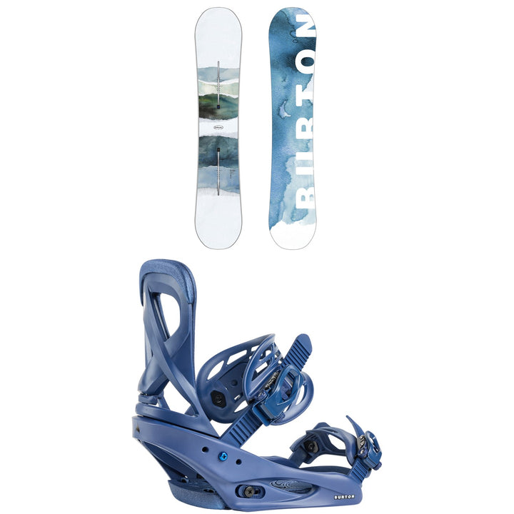 Burton Cultivator Snowboard + Scribe Snowboard Bindings - Women's 2026