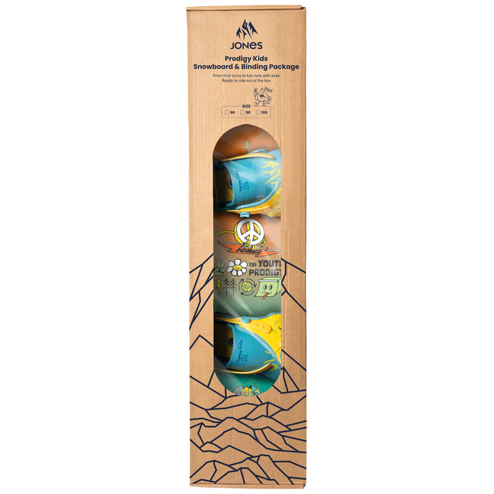 Jones Prodigy Snowboard Package - Kids' 2027