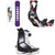 Burton Hideaway Snowboard + Step On Snowboard Bindings + Waverange Step On Snowboard Boots - Women's 2026
